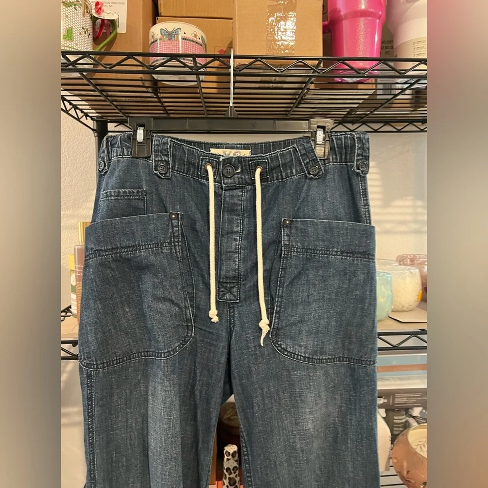 Free People Rockwell Slouchy Jeans, XS NWOT - Picture 5 of 6